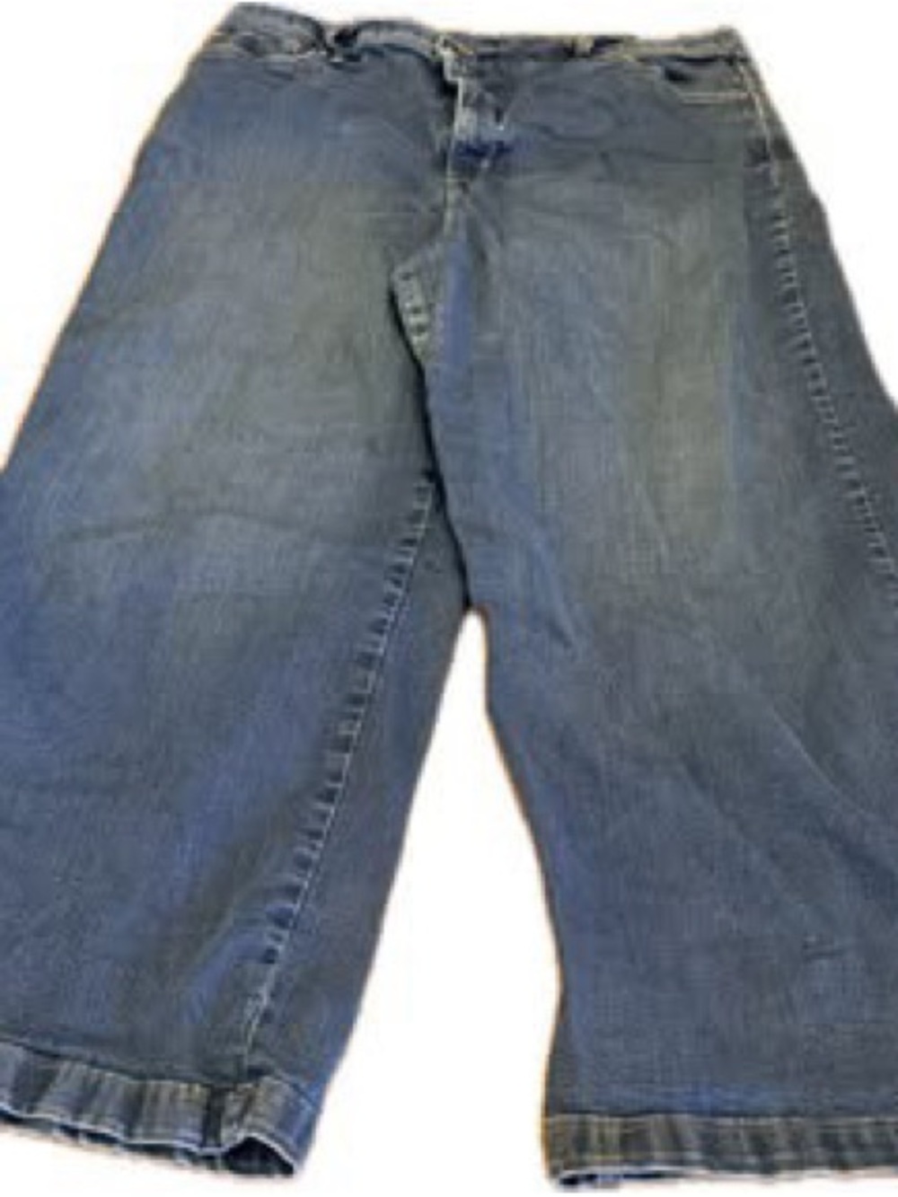 Gloria Vanderbilt Wide-Leg Amanda Capris - Blue - Picture 2 of 2